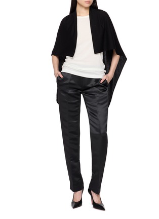 Figure View - Click To Enlarge - GIA STUDIOS - Yên Layered Cotton Blouse Top