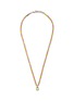 Main View - Click To Enlarge - BEA BONGIASCA - Tubini 9K Gold Silver Peridot Long Beads Necklace