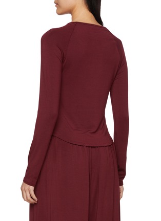 Back View - Click To Enlarge - DETERM - Raglan Long Sleeve Top