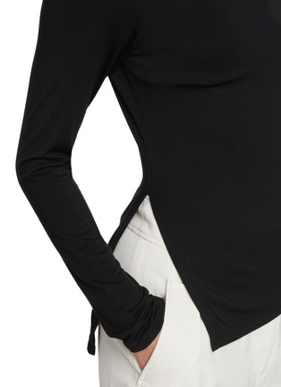  - DETERM - Long Sleeve Side Slit Top