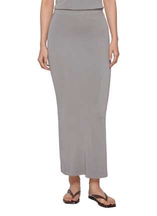 Main View - Click To Enlarge - DETERM - Ribbed Maxi Skirt