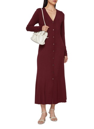 Figure View - Click To Enlarge - DETERM - Cardigan Style Maxi Dress
