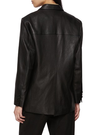 Back View - Click To Enlarge - TONYWACK - Tailored Leather Blazer