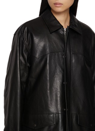  - TONYWACK - Leather Car Coat