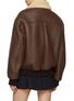 Back View - Click To Enlarge - TONYWACK - Shearling Leather Blouson Jacket