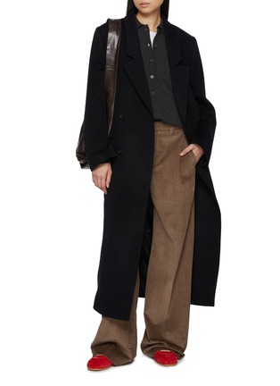 Figure View - Click To Enlarge - TONYWACK - Tailored Double Breasted Coat