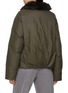 Back View - Click To Enlarge - TONYWACK - Shearling Collar Puffer Blouson Jacket