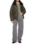Figure View - Click To Enlarge - TONYWACK - Shearling Collar Puffer Blouson Jacket