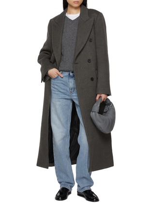 Figure View - Click To Enlarge - TONYWACK - Double Breasted Coat