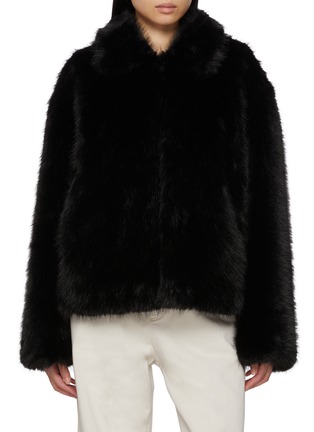 Main View - Click To Enlarge - TONYWACK - Relaxed Faux Fur Jacket