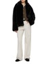 Figure View - Click To Enlarge - TONYWACK - Relaxed Faux Fur Jacket