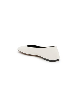 Detail View - Click To Enlarge - THE ROW - Square Toe Leather Flats