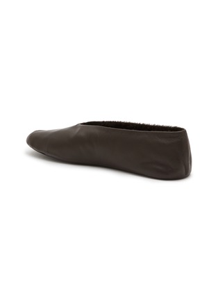 Detail View - Click To Enlarge - THE ROW - Stella Shearling Slipper Flats