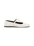 Main View - Click To Enlarge - THE ROW - Square T-Bar Leather Ballerina Flats