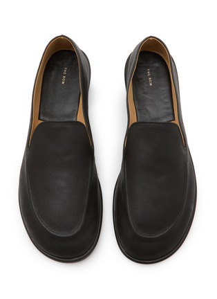 Figure View - Click To Enlarge - THE ROW - Canal Leather Loafers