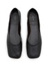 Figure View - Click To Enlarge - THE ROW - Square Toe Leather Flats