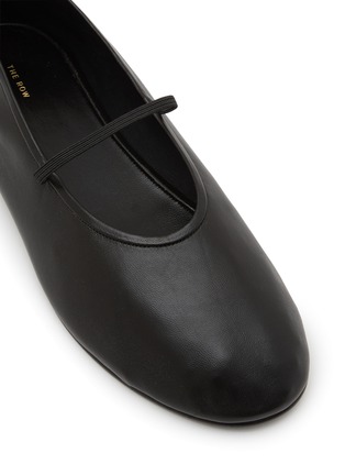 Detail View - Click To Enlarge - THE ROW - Leather Ballet Flats