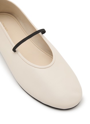 Detail View - Click To Enlarge - THE ROW - Leather Ballet Flats