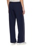 Back View - Click To Enlarge - SPORTY & RICH - Retro Logo Embroidered Track Pants