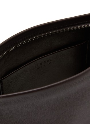 Detail View - Click To Enlarge - THE ROW - Rene Grained Leather Crossbody Bag