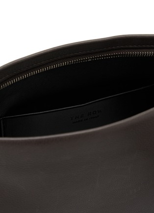 Detail View - Click To Enlarge - THE ROW - Rene Grained Leather Crossbody Bag