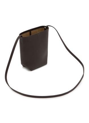 Figure View - Click To Enlarge - THE ROW - N/S Park Grained Leather Crossbody Bag