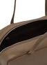 Detail View - Click To Enlarge - THE ROW - Astra Grained Leather Bowling Bag