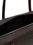 Detail View - Click To Enlarge - THE ROW - Astra Grained Leather Bowling Bag