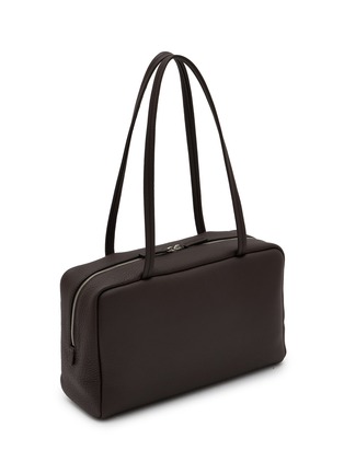 Figure View - Click To Enlarge - THE ROW - Astra Grained Leather Bowling Bag