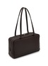 Figure View - Click To Enlarge - THE ROW - Astra Grained Leather Bowling Bag