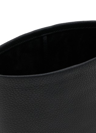 Detail View - Click To Enlarge - THE ROW - N/S Park Grained Leather Crossbody Bag