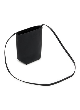 Figure View - Click To Enlarge - THE ROW - N/S Park Grained Leather Crossbody Bag