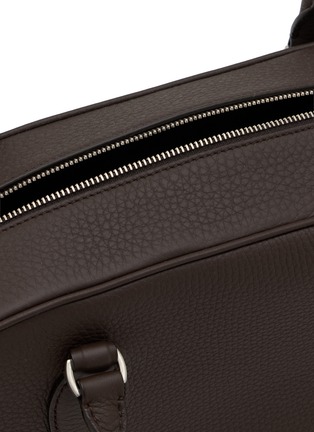 Detail View - Click To Enlarge - THE ROW - E/W India Grained Leather Bowling Bag