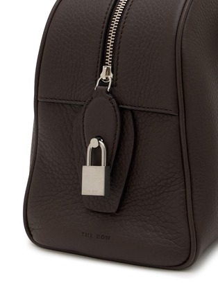 Detail View - Click To Enlarge - THE ROW - E/W India Grained Leather Bowling Bag