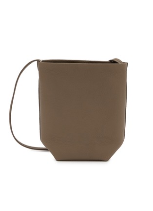 Main View - Click To Enlarge - THE ROW - N/S Park Grained Leather Crossbody Bag