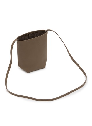 Figure View - Click To Enlarge - THE ROW - N/S Park Grained Leather Crossbody Bag