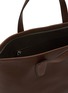 Detail View - Click To Enlarge - THE ROW - Marcel Satchel Saddle Leather Bag