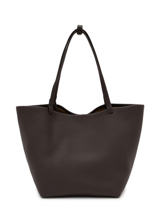 Main View - Click To Enlarge - THE ROW - Park Tote Three Grained Leather Shoulder Bag