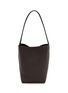 THE ROW Small N/S Park Grained Leather Tote Bag