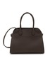 THE ROW Soft Margaux 10 Grained Leather Satchel Bag