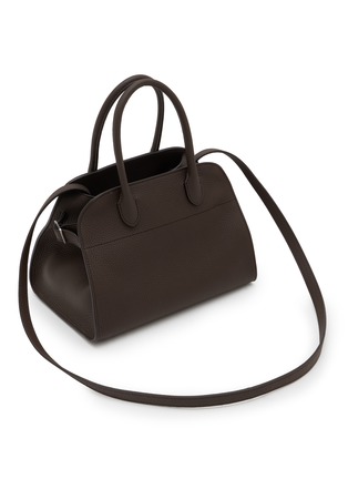 Figure View - Click To Enlarge - THE ROW - Soft Margaux 10 Grained Leather Satchel Bag