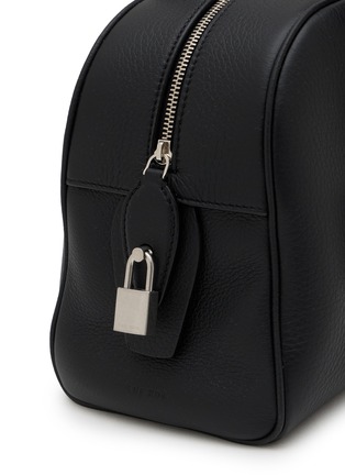 Detail View - Click To Enlarge - THE ROW - E/W India Grained Leather Bowling Bag