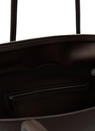 Detail View - Click To Enlarge - THE ROW - Terrasse Grained Leather Shoulder Bag