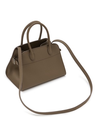 Figure View - Click To Enlarge - THE ROW - Soft Margaux 10 Grained Leather Satchel Bag