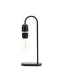 Main View - Click To Enlarge - GINGKO DESIGN - Evaro Lightbulb Lamp — Black