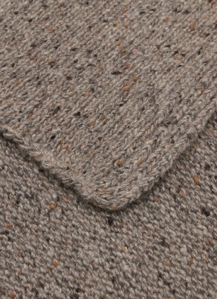 Detail View - Click To Enlarge - THE ROW - Heiki Melange Cashmere Knit Scarf
