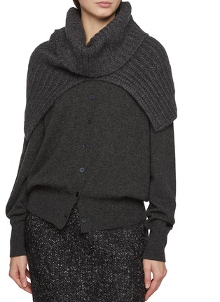 Figure View - Click To Enlarge - THE ROW - Marlan Cashmere Neck Warmer