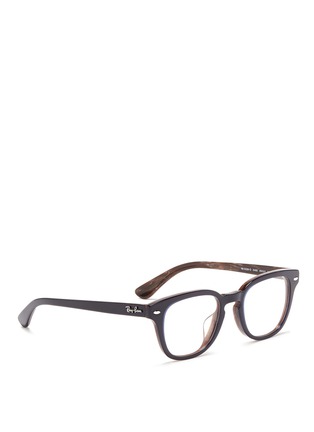 Figure View - Click To Enlarge - RAY-BAN - Layered acetate optical glasses
