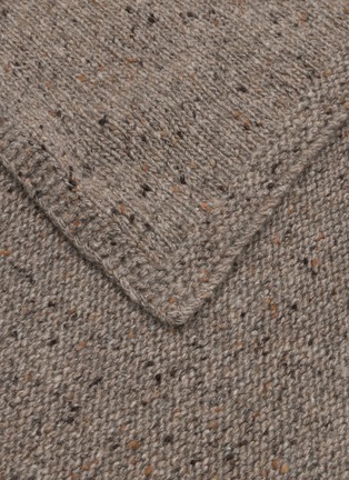 Detail View - Click To Enlarge - THE ROW - Mantia Melange Cashmere Knit Scarf
