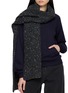 Figure View - Click To Enlarge - THE ROW - Heiki Melange Cashmere Knit Scarf